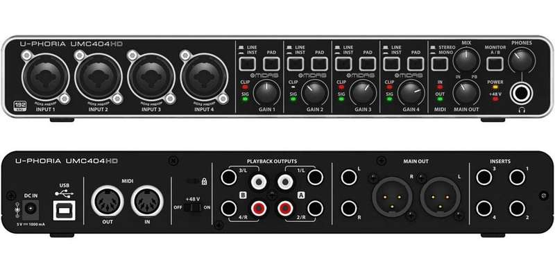 Behringer UMC404HD Audio Interface