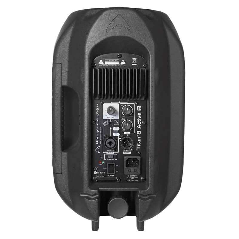 Wharfedale Titan 8 MkII 8" Active PA Speaker - Black