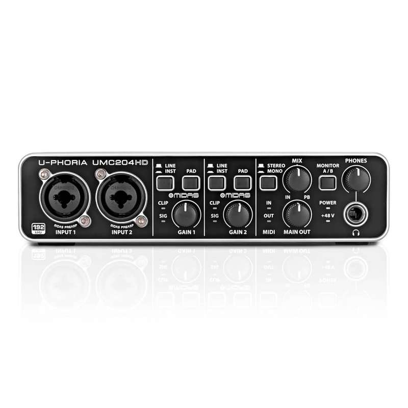 Behringer UMC204HD Audio Interface