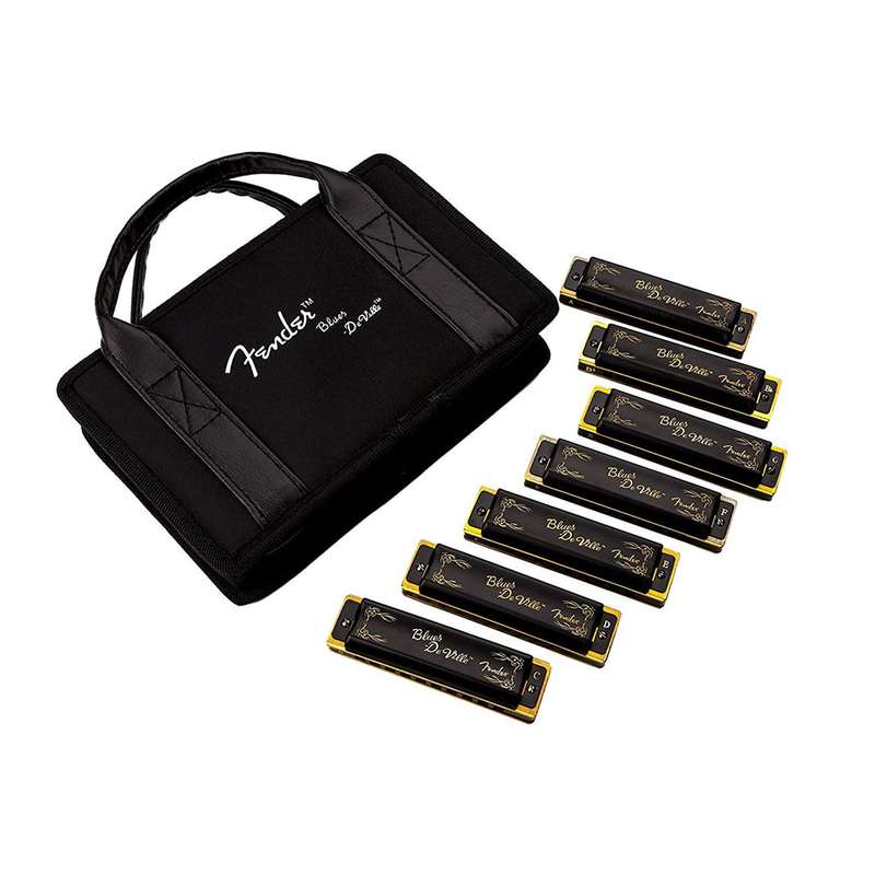 Fender Blues Deville Harmonica Pack - 7 Harmonicas