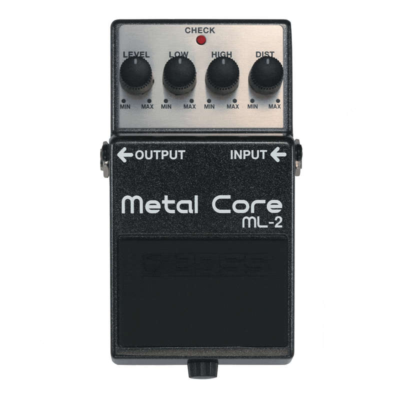 Boss ML-2 Metal Core Distortion Effects Pedal