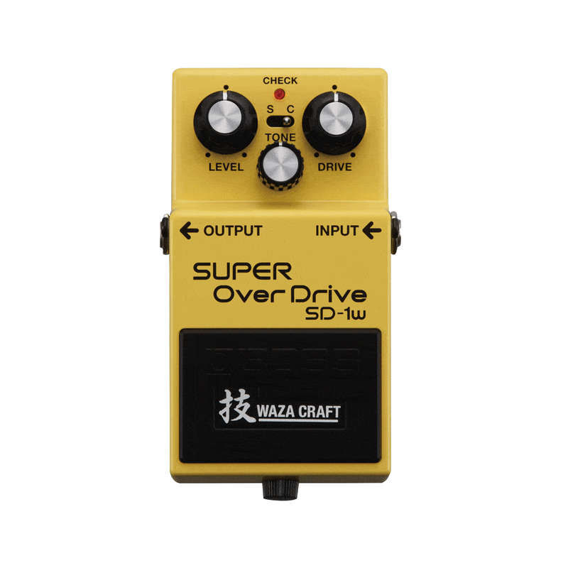 Boss SD-1W Waza Craft Super Overdrive Effects Pedal