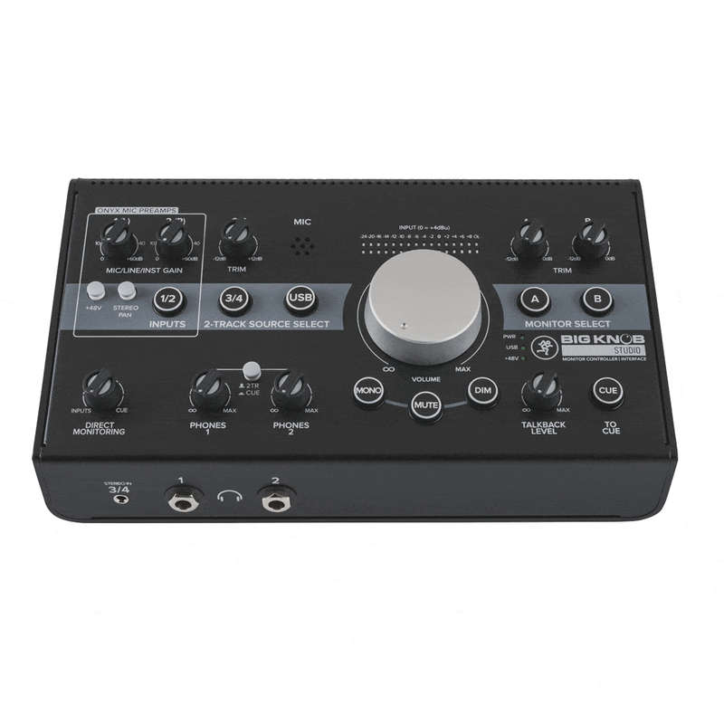 Mackie Big Knob Studio Monitor Control &amp; Audio Interface