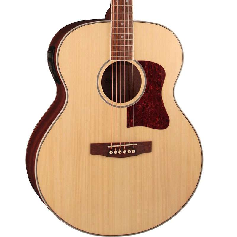 Cort CJ-MEDX Jumbo Acoustic-Electric Guitar - Natural (Including Gig Bag)