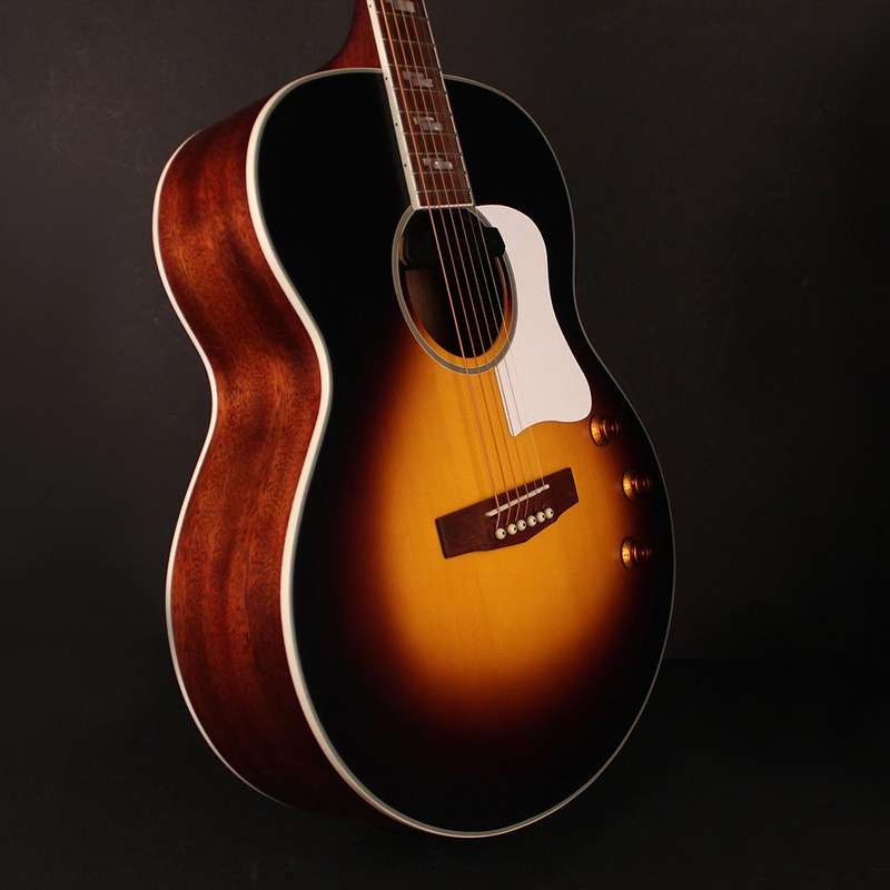 Cort CJ Retro Jumbo Acoustic-Electric Guitar with Gig Bag - Vintage Burst