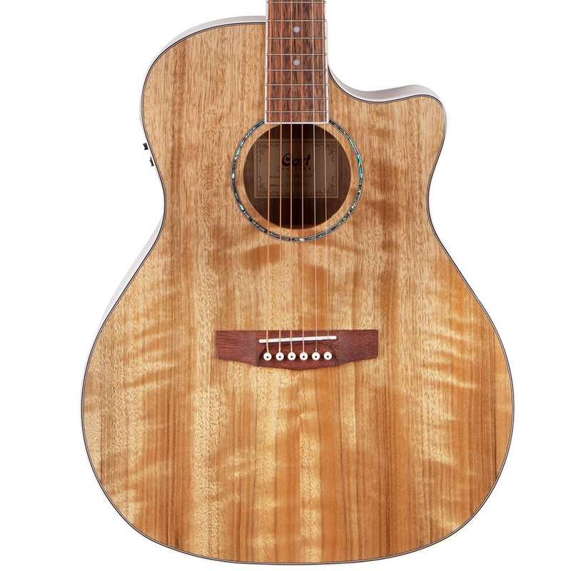 Cort GA-DAO Acoustic-Electric Guitar  Natural w/ Bag