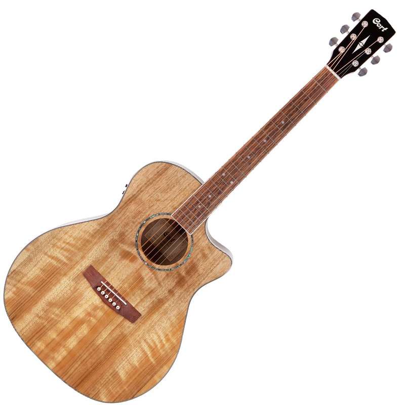 Cort GA-DAO Acoustic-Electric Guitar  Natural w/ Bag