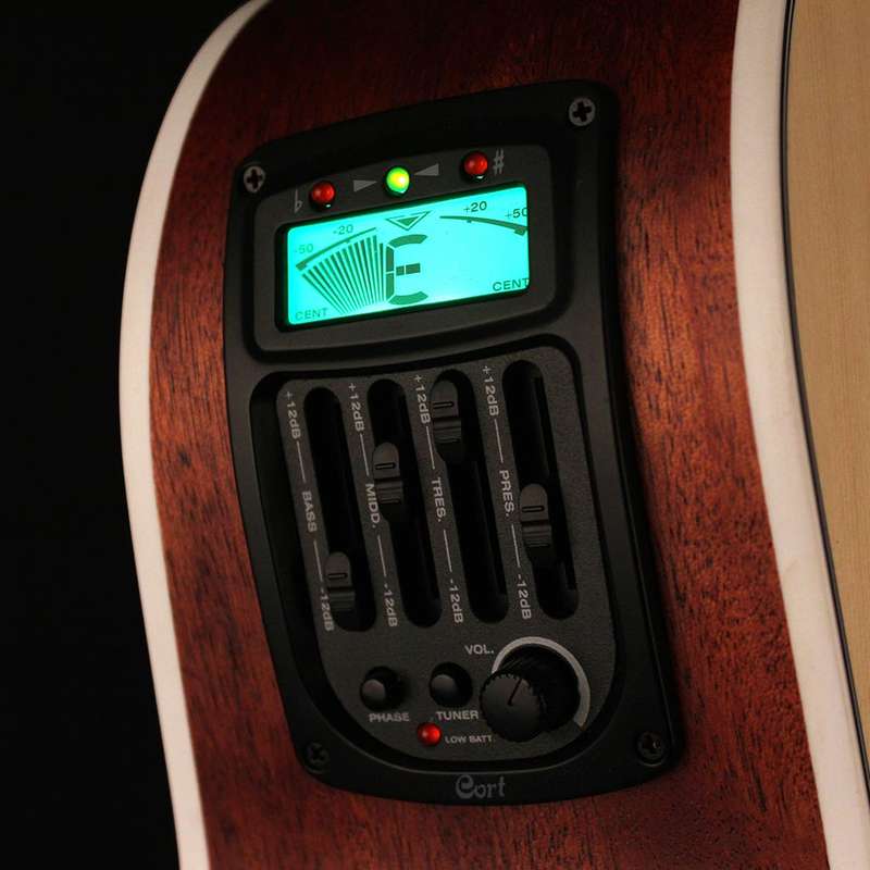Cort GA-MEDX Acoustic-Electric Guitar - Natural