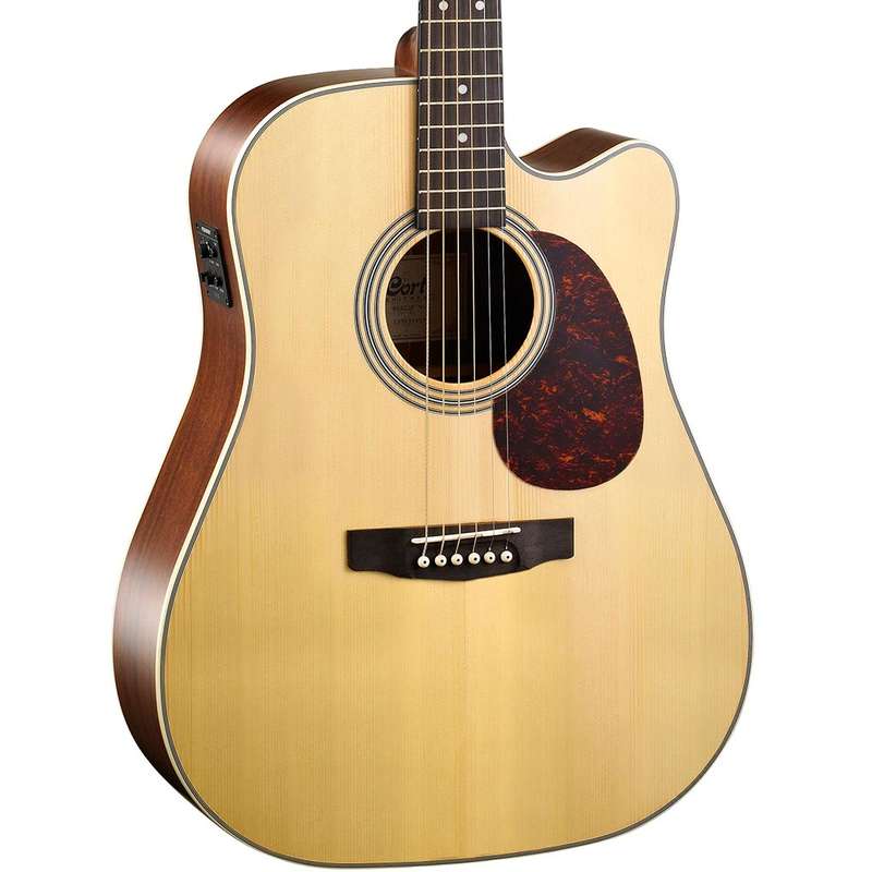 Cort MR600F Acoustic-Electric Guitar - Natural Satin