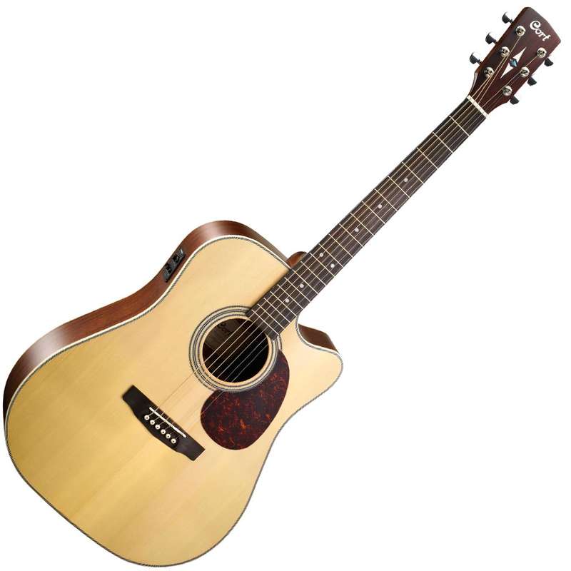 Cort MR600F Acoustic-Electric Guitar - Natural Satin