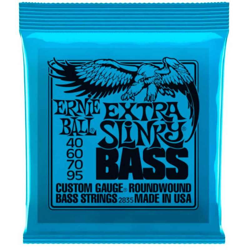 Ernie Ball Extra Slinky 4-String Bass Strings - (40-95)