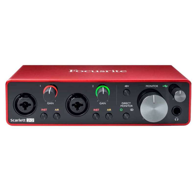 Focusrite Scarlett 2i2 Audio interface - 3rd Gen