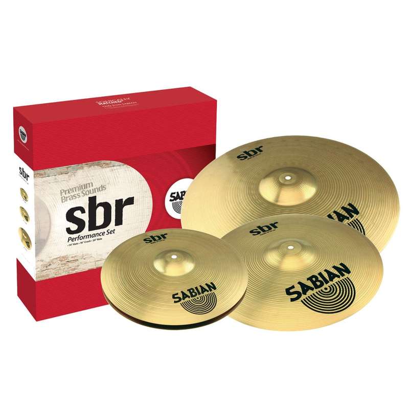 Sabian Cymbal Set - SBR 14'' Hihats 16'' Crash & 20'' Ride