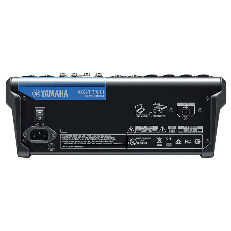 Yamaha MG12XU 12-Channel Mixer