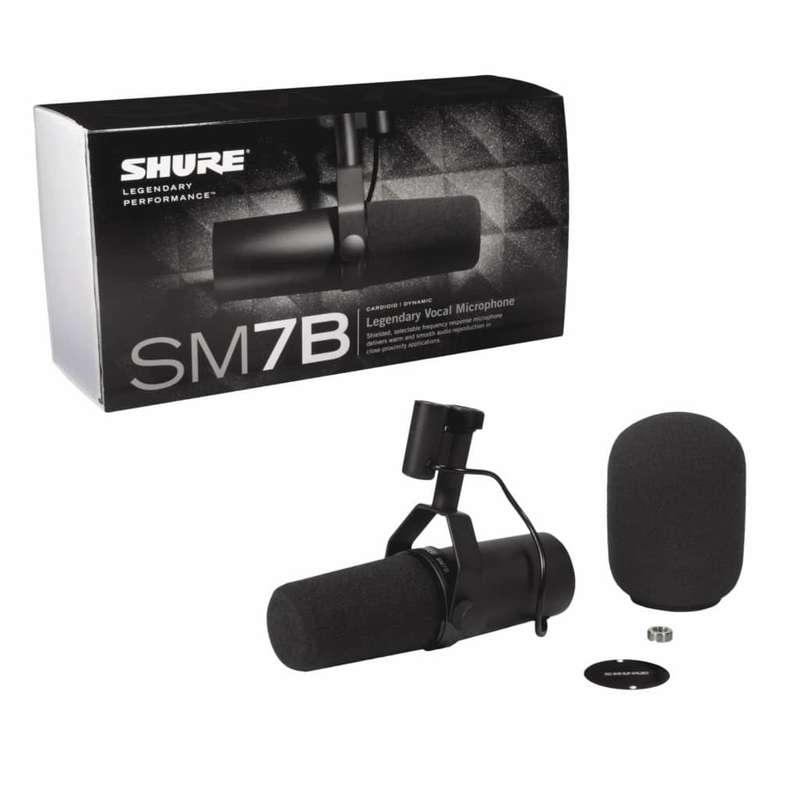Shure SM7B Dynamic Vocal Microphone