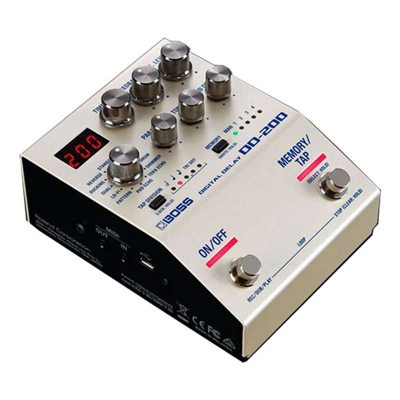Boss DD-200 Digital Delay Effects Pedal