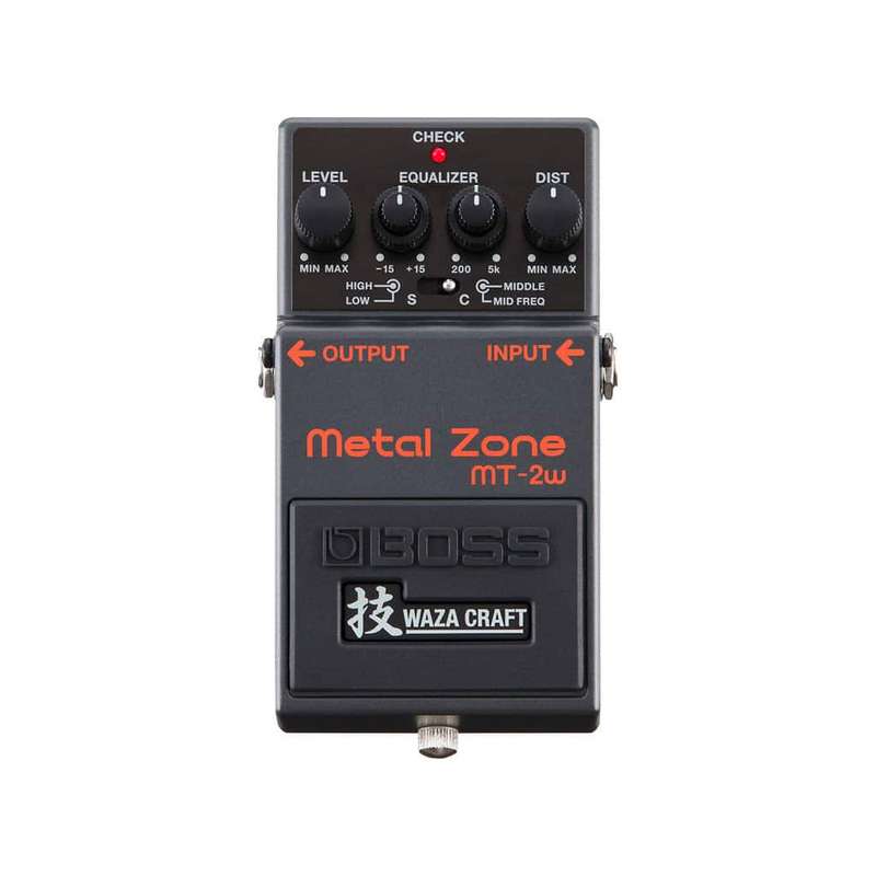 Boss MT-2W Waza Craft Metal Zone Distortion Effects Pedal