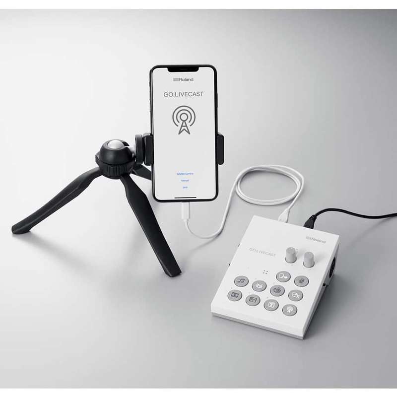 Roland Go Livecast Livestreaming Studio for Smartphones