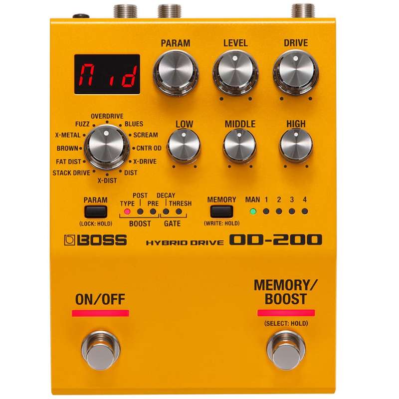 Boss OD-200 Hybrid Drive Effects Pedal