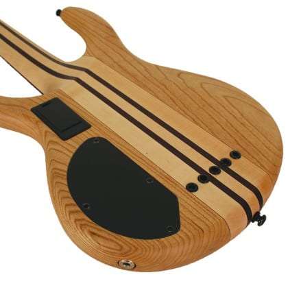 Cort A6 Plus FMMH Artisan Series 6-String Bass Guitar - Open Pore Finish