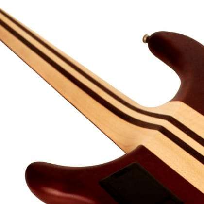 Cort A6 Plus FMMH Artisan Series 6-String Bass Guitar - Open Pore Finish