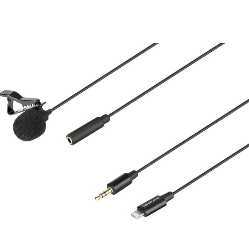 Saramonic LavMicro U1A Clip-On Microphone for Apple (2m Lighting Cable)