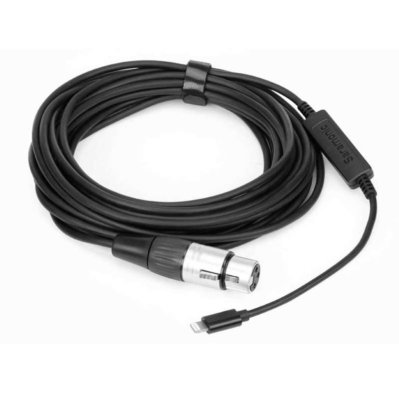 Saramonic LC-XLR XLR Microphone to iOS Lightning Audio Interface