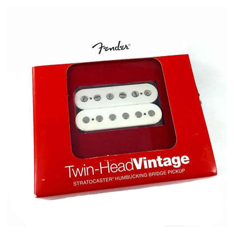 Fender Twin-Head Vintage Humbucking Pickup - Neck - White