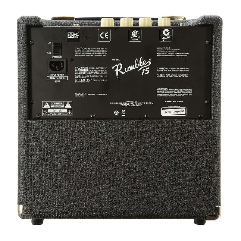 Fender Rumble 15 Bass Combo Amp V3