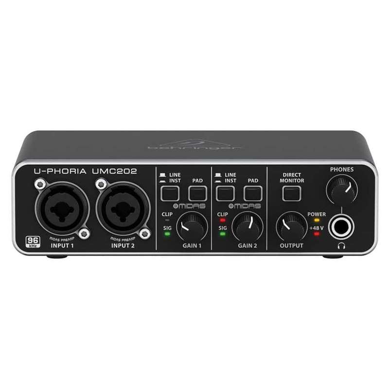 Behringer UMC202 2-Channel Audio Interface