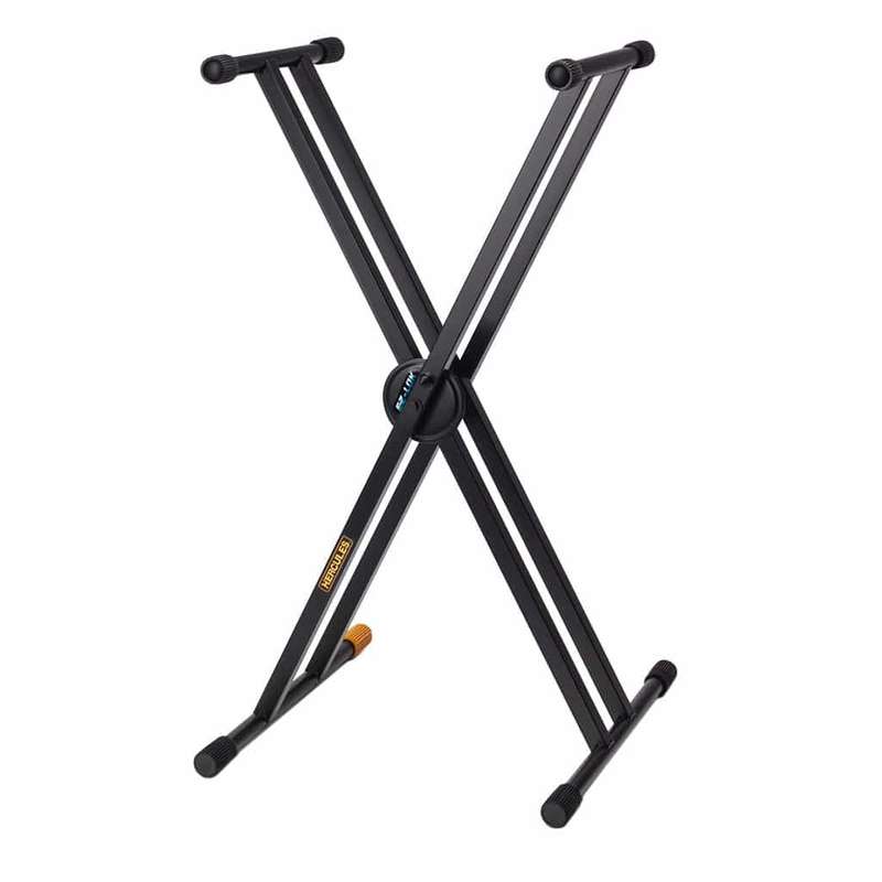 Hercules KS120B - EZ-LOK Double-X Keyboard Stand