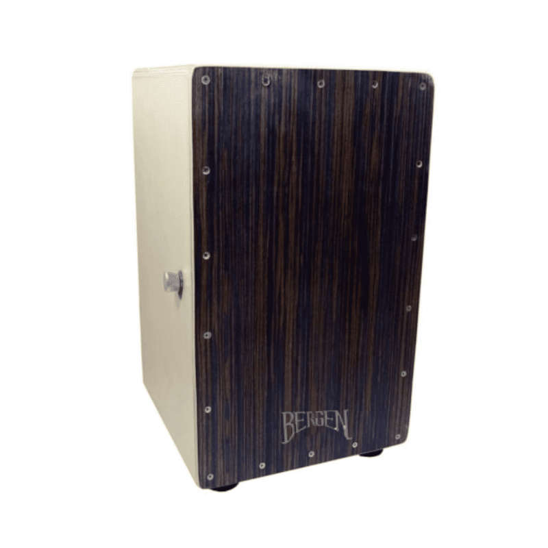 Bergen CAJ132-HT Cajon Dark Walnut Finish With Carry Bag