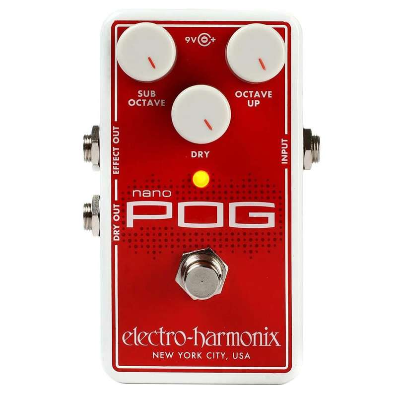 Electro-Harmonix Nano Pog Polyphonic Octave Generator Effects Pedal