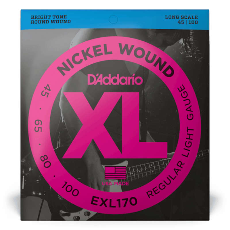 D'Addario EXL170 Bass Guitar Strings (45-100)
