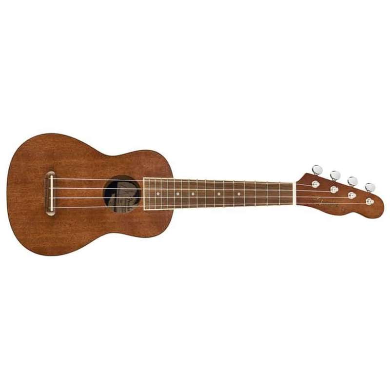 Fender Seaside Soprano Ukulele Pack - Natural