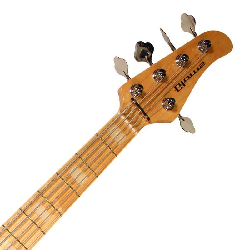 Caraya GLJ-5 ASH NT 5 String J-Style Bass Guitar - Ash Natural