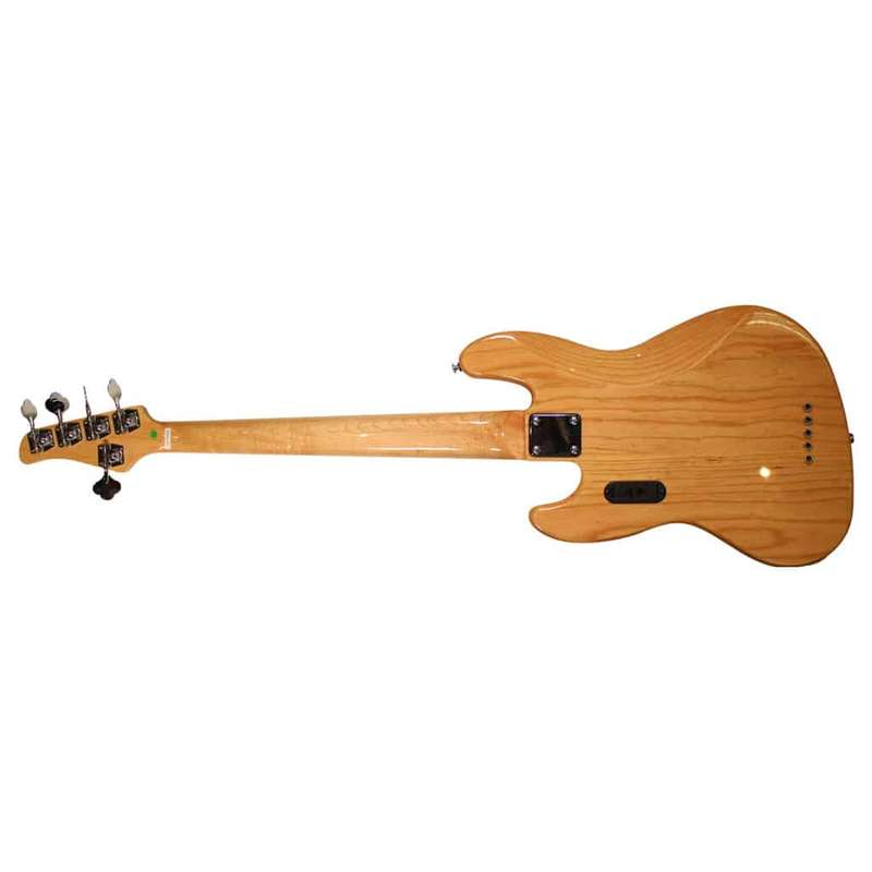 Caraya GLJ-5 ASH NT 5 String J-Style Bass Guitar - Ash Natural