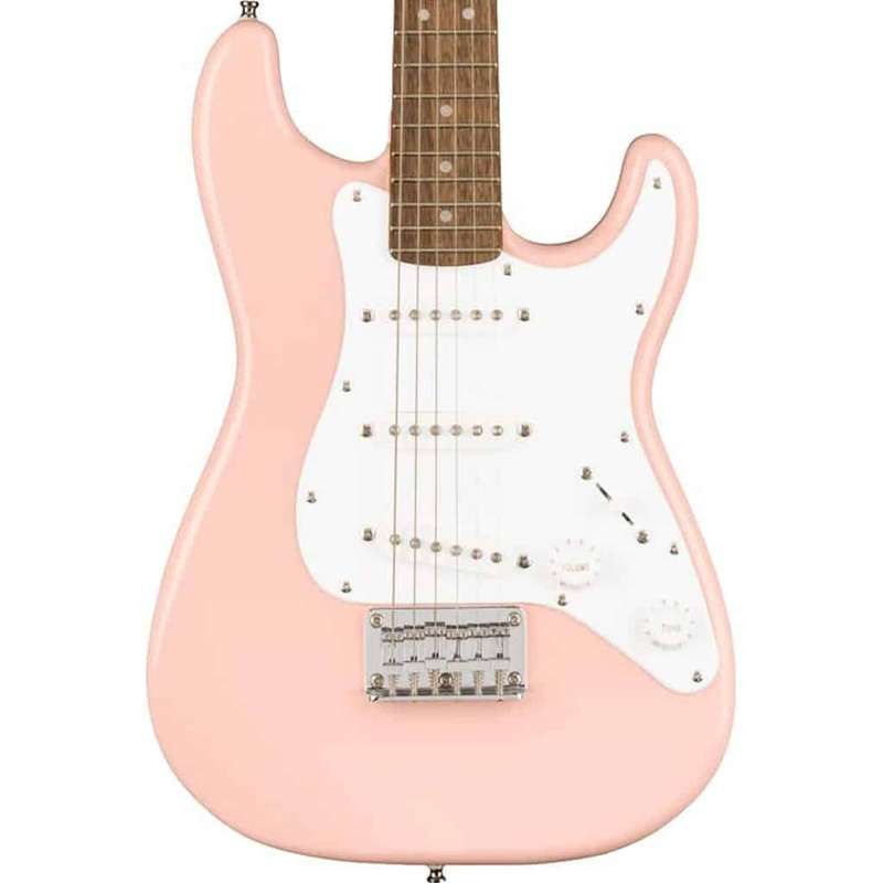 Squier by Fender Mini Stratocaster® Electric Guitar - Shell Pink