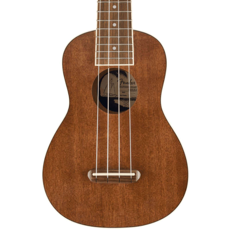 Fender Seaside Soprano Ukulele Pack - Natural