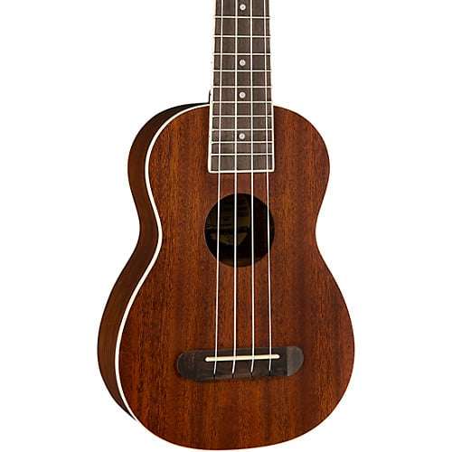 Fender Seaside Soprano Ukulele Pack - Natural