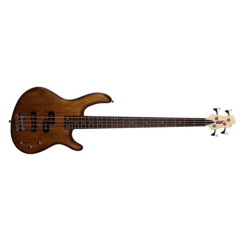 Cort Action 4-String PJ Bass - Open Pore Walnut