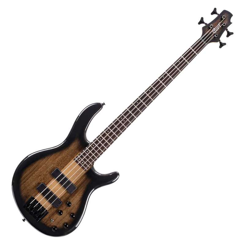 Cort C4 Plus ZBMH 4-String Bass Guitar w/ Markbass Pre - Trans Black Burst