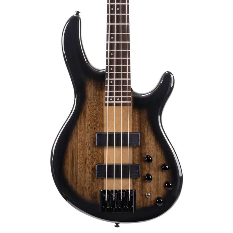 Cort C4 Plus ZBMH 4-String Bass Guitar w/ Markbass Pre - Trans Black Burst
