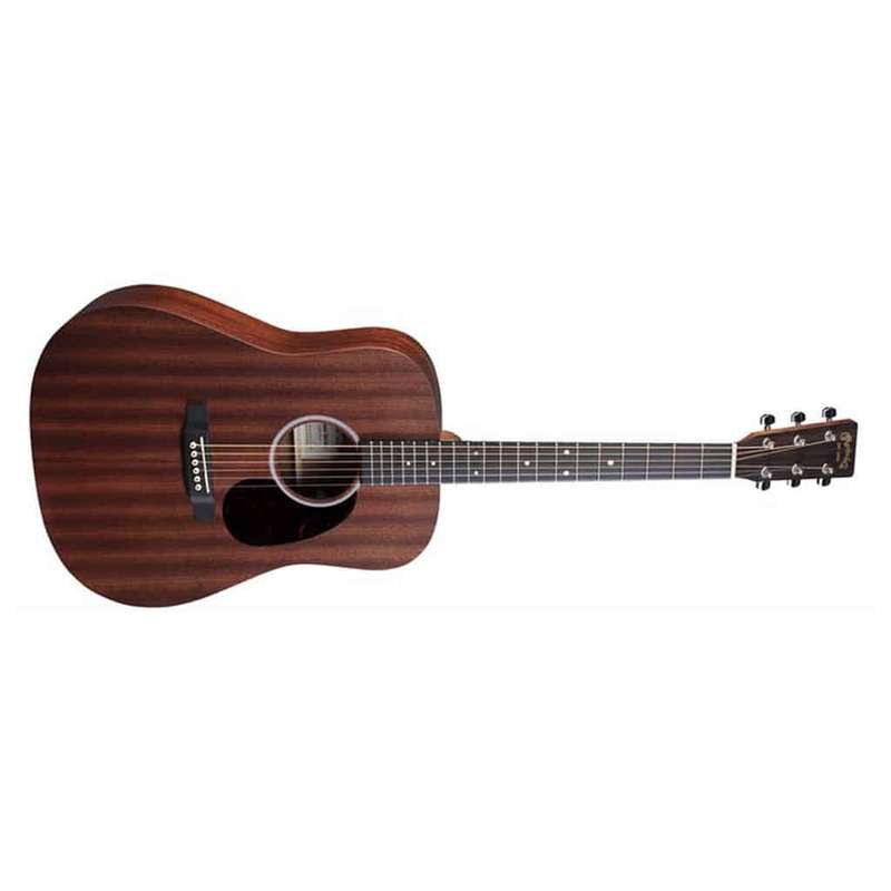 Martin D-10E Road Series Acoustic-Electric Guitar - Natural Sapele