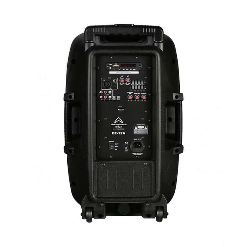 Wharfedale EZ12A Portable 12'' PA Speaker w/ Bluetooth Microphones