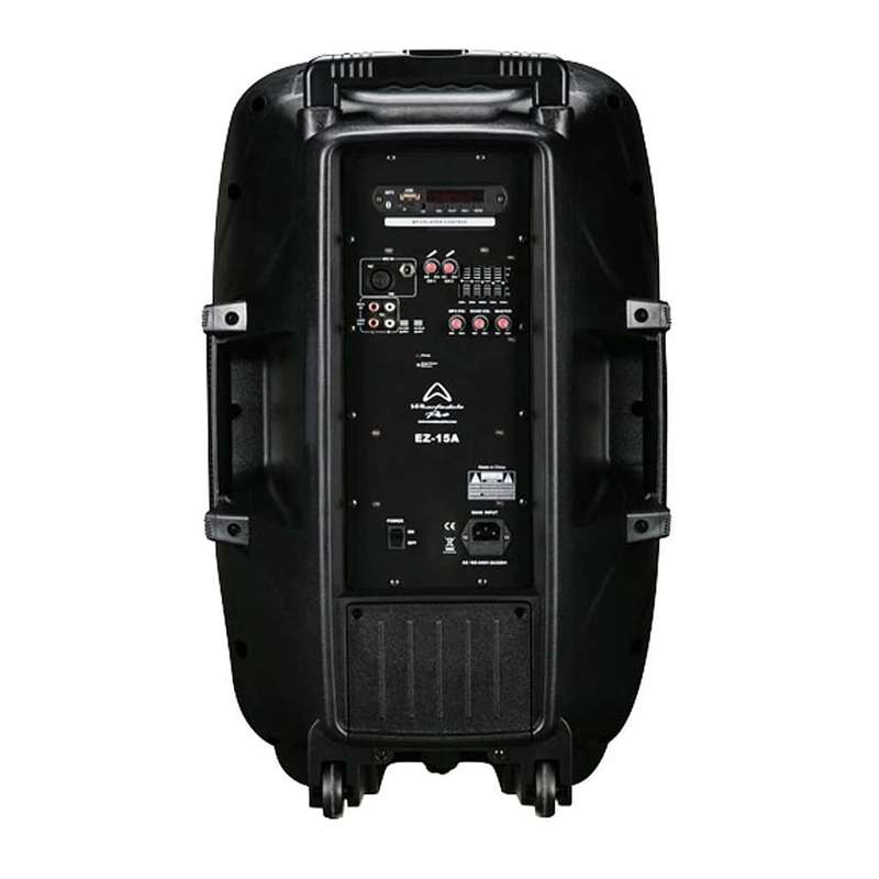 Wharfedale EZ15A Portable 15'' PA Speaker w/ Bluetooth MIcrophones