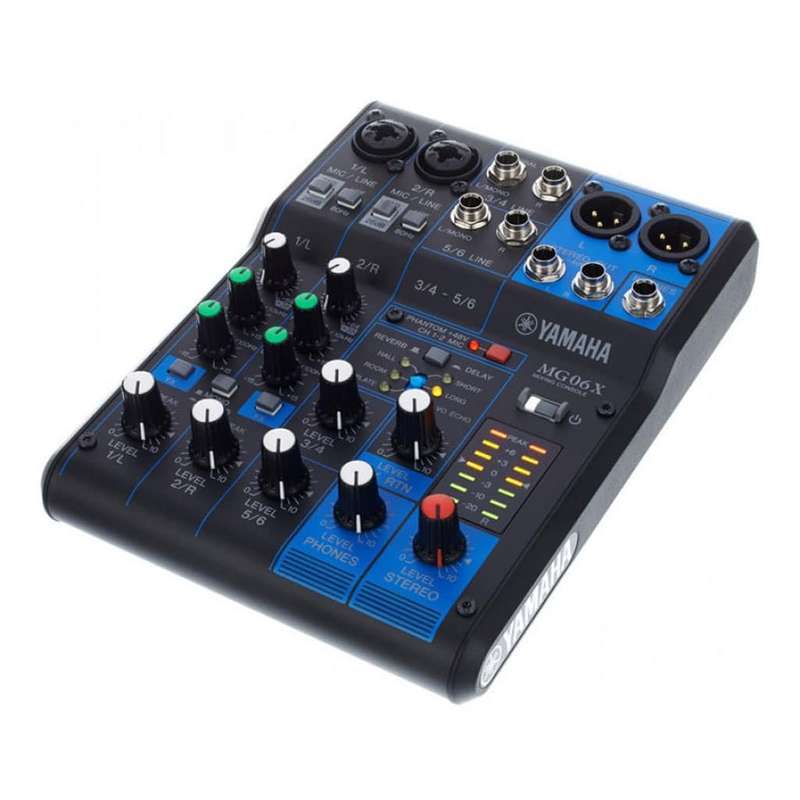 Yamaha MG06X 6-channel Mixer with Effects