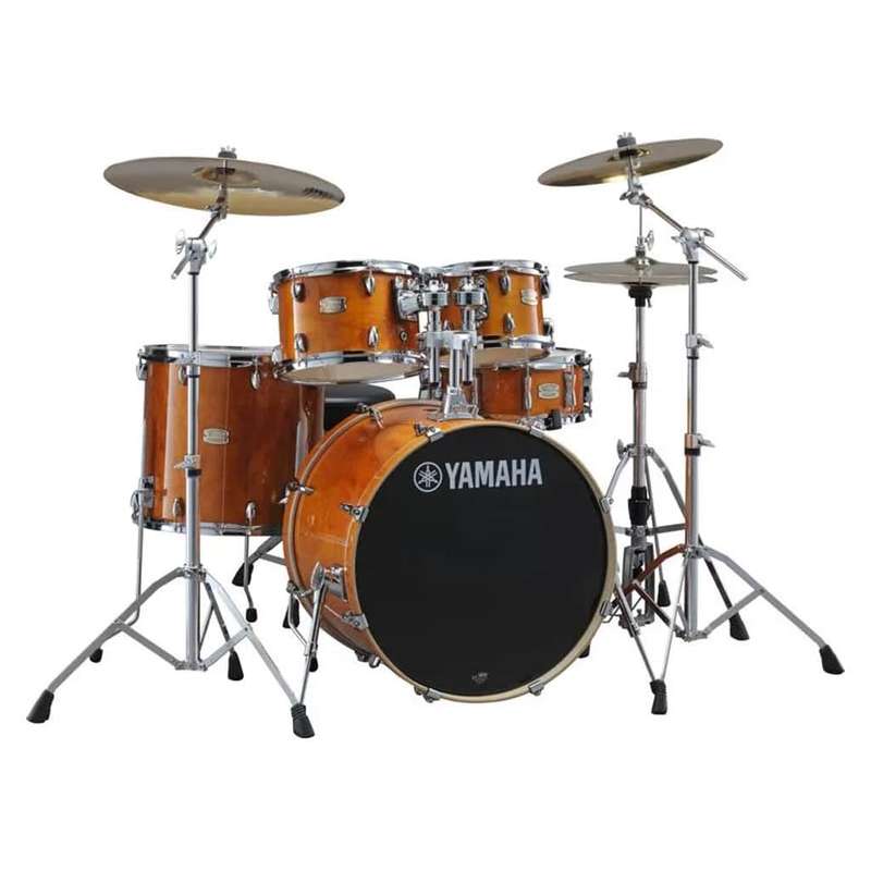Yamaha Stage Custom Birch Drum Kit - Honey Amber (Excludes Hardware)