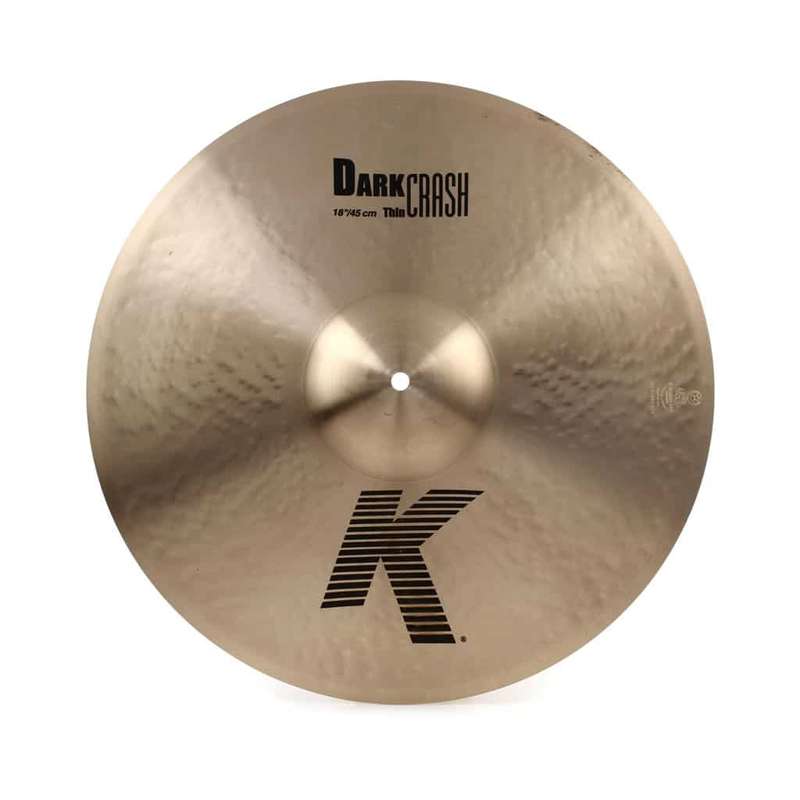 Zildjian K0904 18'' K Series Thin Dark Crash Cymbal