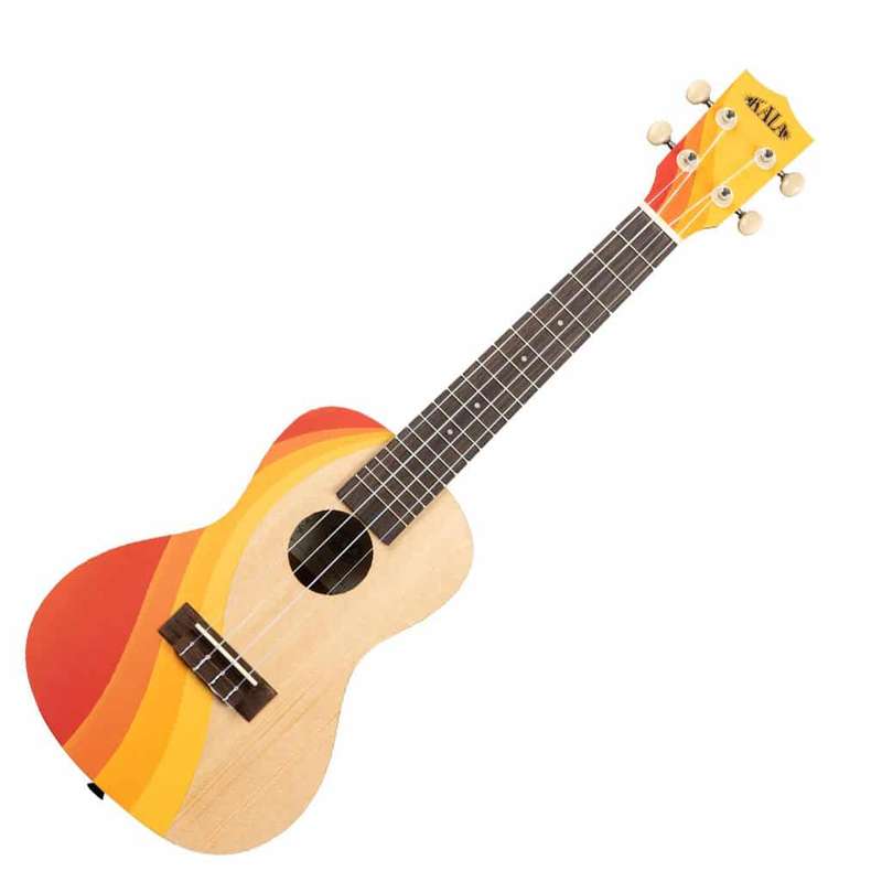 Kala Surf Series Concert Ukulele with Bag - Swell
